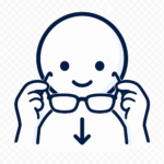 Enlever ses lunettes